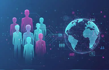 Skier in action on snowy mountain